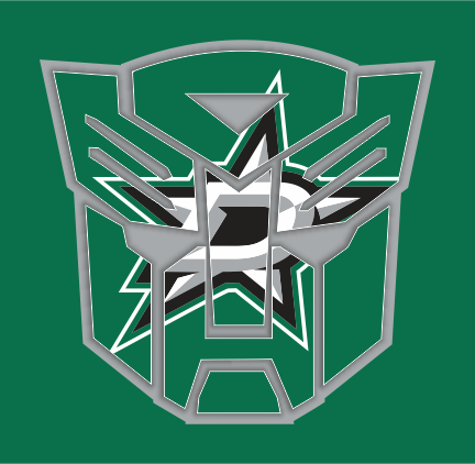 Autobots Dallas Stars logo iron on paper